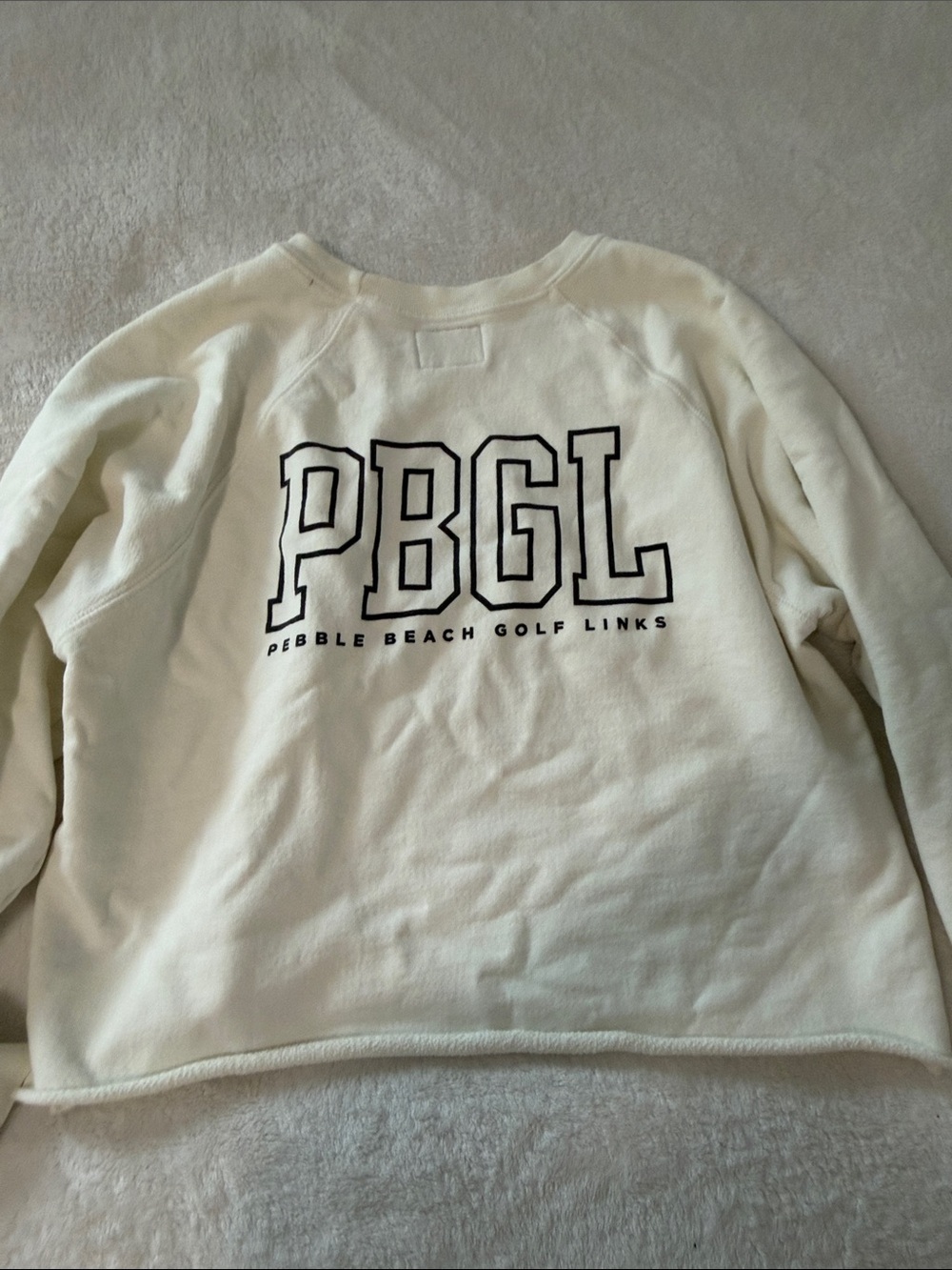 Women's Cream Crewneck Sweatshirt with '1919' Graphic - Picture 3 of 3